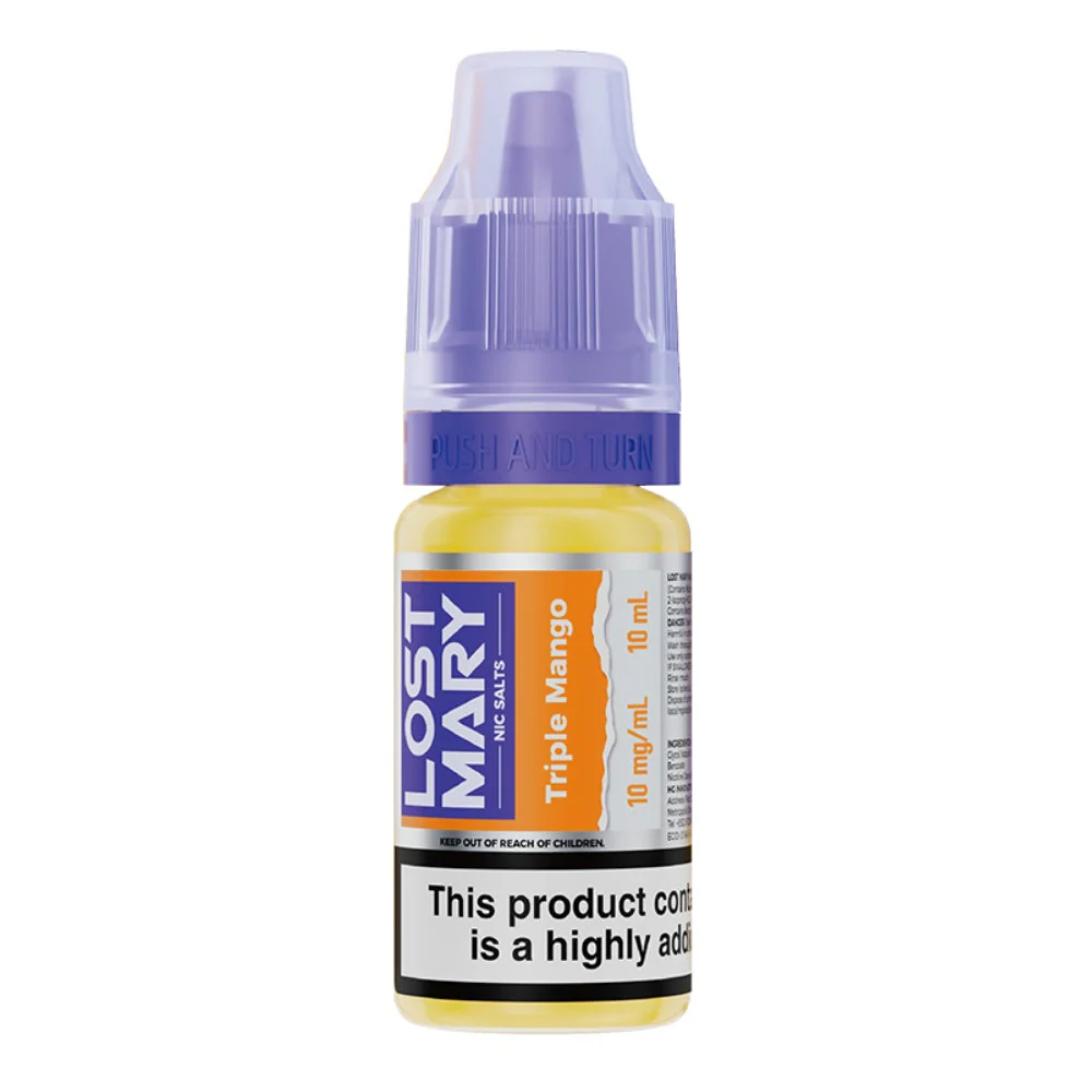 Triple Mango Nic Salt E-Liquid by Lost Mary (10ml)